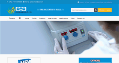 Desktop Screenshot of gainstruments.com